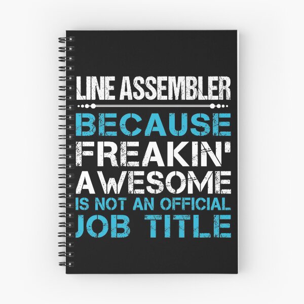 Item preview, Line Assembler T Shirt - Freaking Awesome Job Gift Item Tee designed and sold by oetate4774.