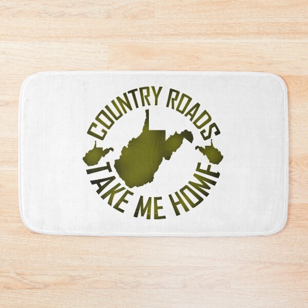 Item preview, West Virginia Country Roads State Map 7 designed and sold by Ripoubsb.