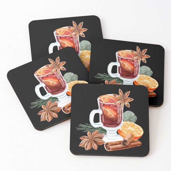 Item preview, Warm Mug of Christmas Mulled Wine designed and sold by Alicia Chee.