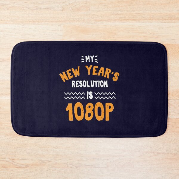 Item preview, My New Year's Resolution Is 1080P designed and sold by jaygo.
