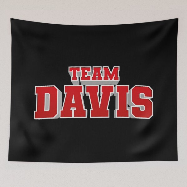 Item preview, Team Davis (Red) designed and sold by STUDIO-72.