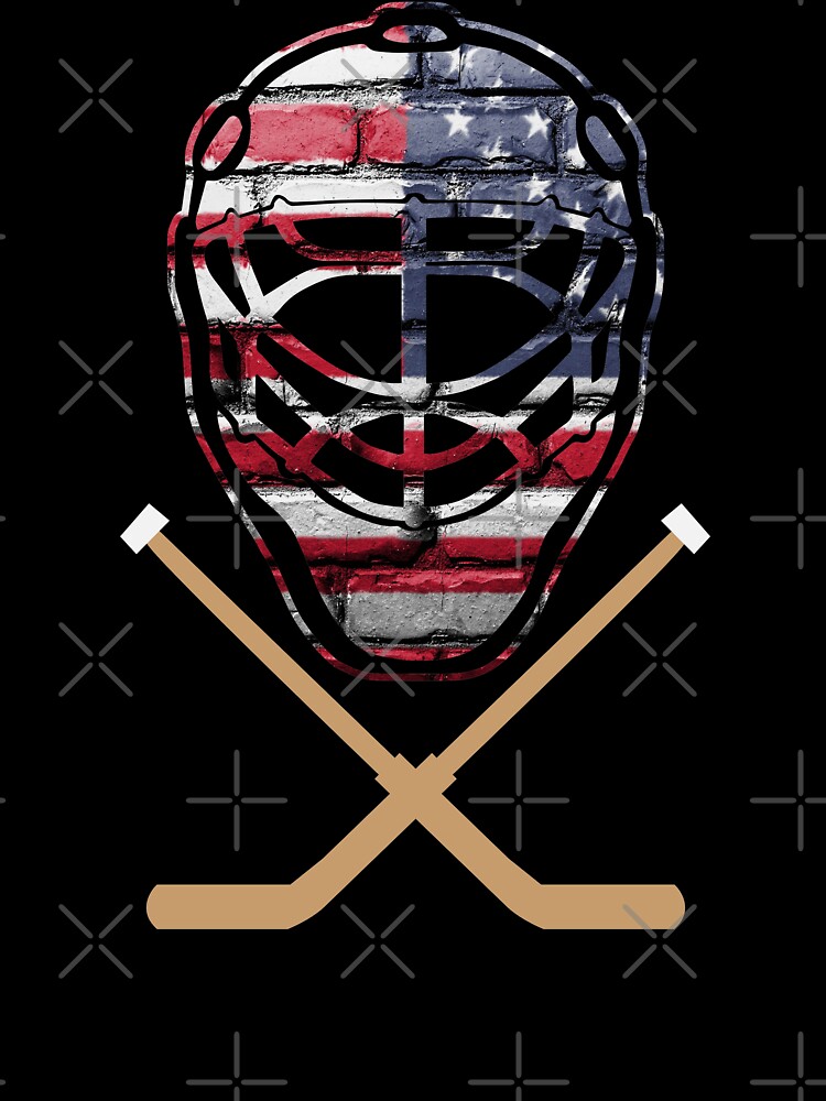 Strong Us Flag Patriotic American Hockey Player Ice Hockey Gifts For Fan  Art Print by Zery Bart - Fine Art America
