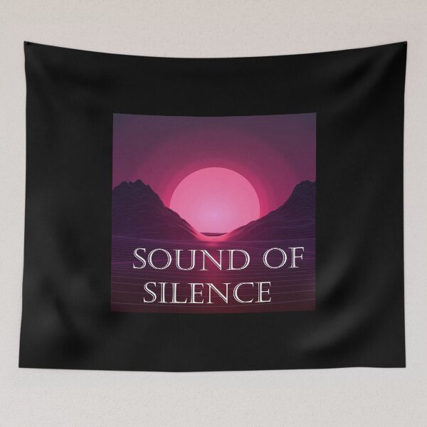 Item preview, Sound of silence -  | Vaporwave art, digital art,  pink sun NFT | designed and sold by Mad-Boy.
