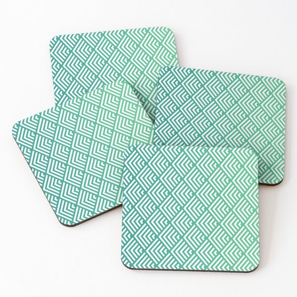 Item preview, Scale Printing Gradient Green Pattern designed and sold by OnigiriDoctor.