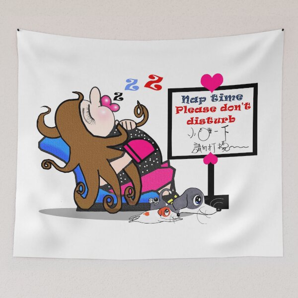 Item preview, Nap time , please don't disturb - cute dogs  designed and sold by Shirley cute art .