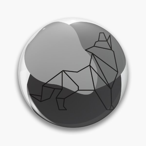 Artikelvorschau, Linie gezeichneter Wolf; iPhone 13 Pro Max-Hülle entworfen und verkauft von Micovic.