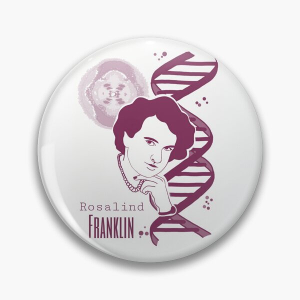 Item preview, Rosalind Franklin designed and sold by Poulpinettes.