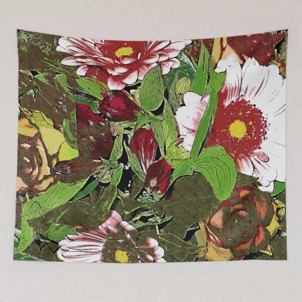 Item preview, Flowers color art designed and sold by artdragongift 15.