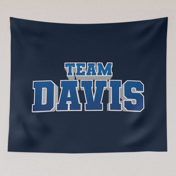 Item preview, Team Davis (Blue) designed and sold by STUDIO-72.