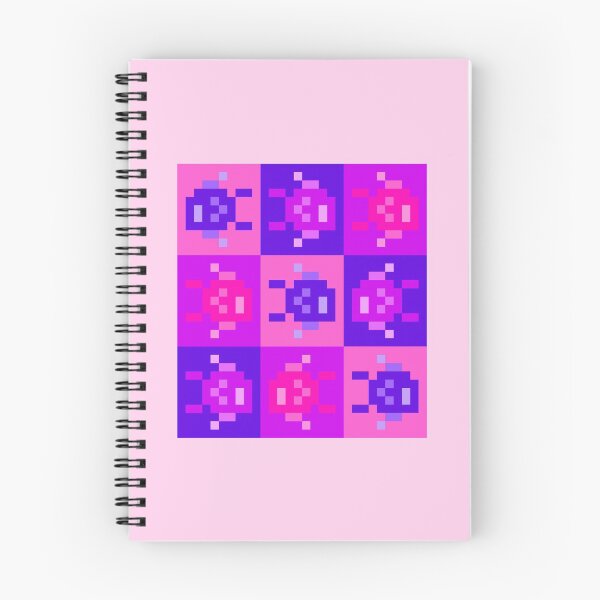 Item preview, Fancy Pixel Fishie Tiles, Indigo Pink Purple designed and sold by rin3d .