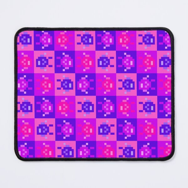 Item preview, Fancy Pixel Fishie Tiles, Indigo Pink Purple designed and sold by rin3d .