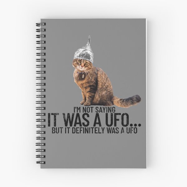Item preview, Conspiracy Cat UFO Conspiracy Theory Aliens Tin Foil Hat Gear designed and sold by DynamicDesign.