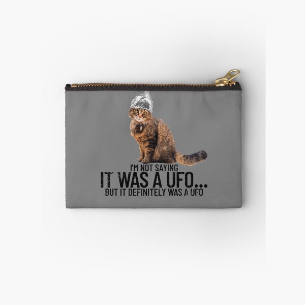 Item preview, Conspiracy Cat UFO Conspiracy Theory Aliens Tin Foil Hat Gear designed and sold by DynamicDesign.