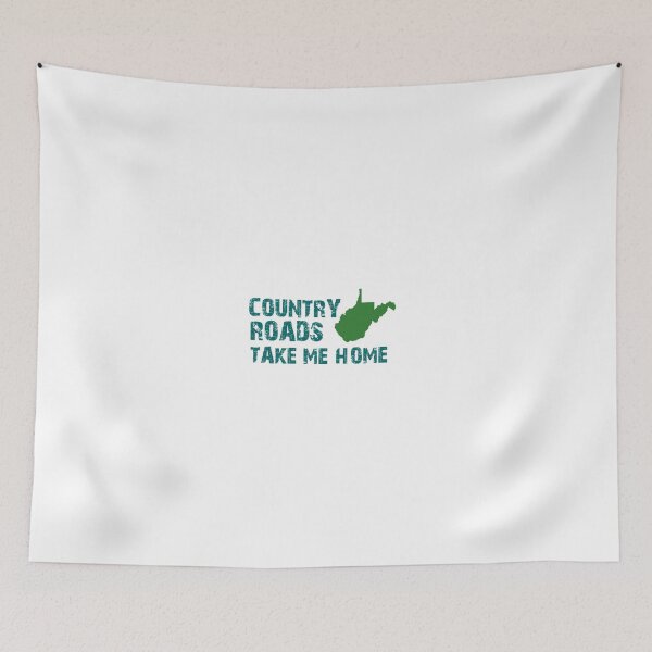 Item preview, West Virginia Country Roads State Map 8 designed and sold by Ripoubsb.