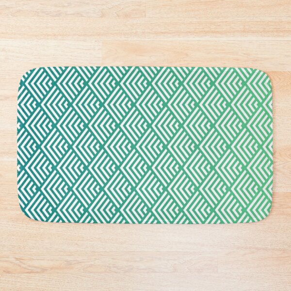 Item preview, Scale Printing Gradient Green Pattern designed and sold by OnigiriDoctor.