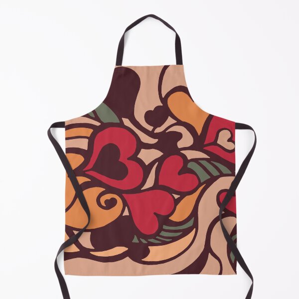 Item preview, Lovely Geometric Heart Pattern in red designed and sold by jeanyun48.