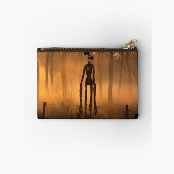 Item preview, Siren head in orange horror forest designed and sold by Nishad4.