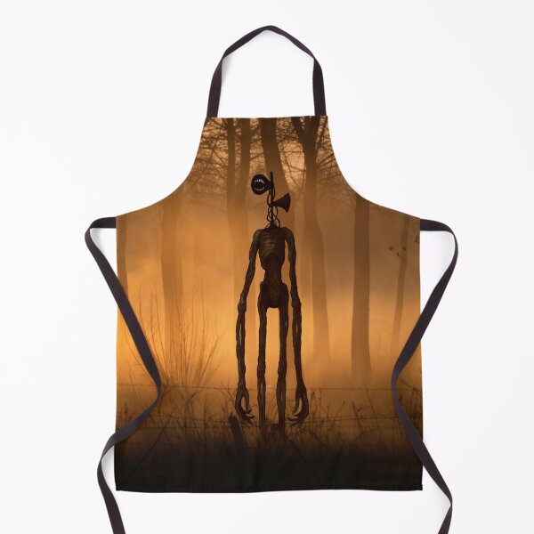 Item preview, Siren head in orange horror forest designed and sold by Nishad4.