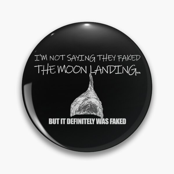 Item preview, Fake Moon Landing Conspiracy Theory Tin Foil Hat Gear designed and sold by DynamicDesign.