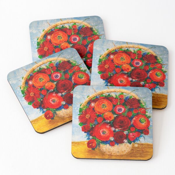 Item preview, Flowers in a basket designed and sold by Natalia_Shchip.