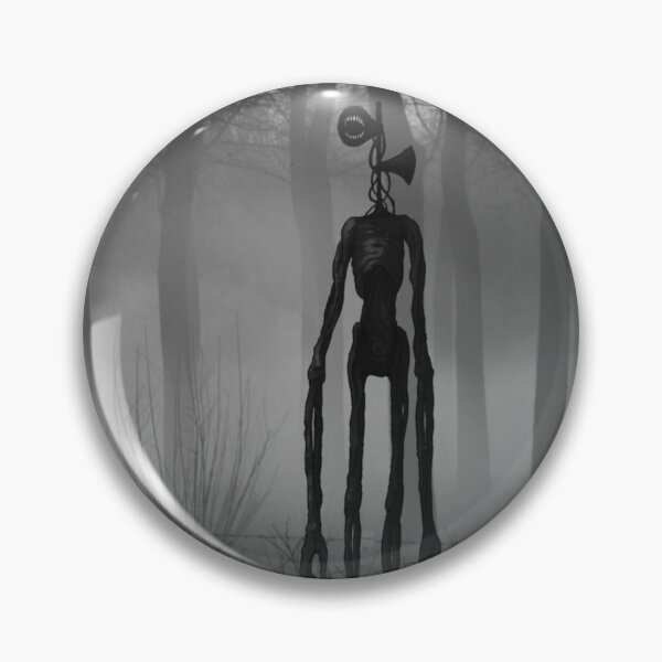 Item preview, Siren head in dark black horror forest designed and sold by Nishad4.