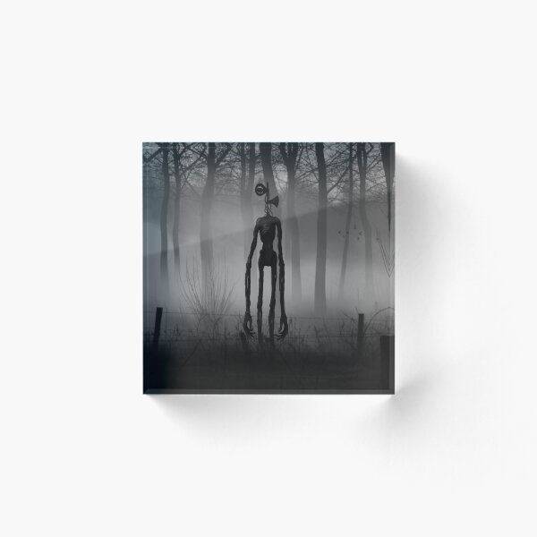 Item preview, Cabeza de sirena en el bosque de terror negro oscuro designed and sold by Nishad4.