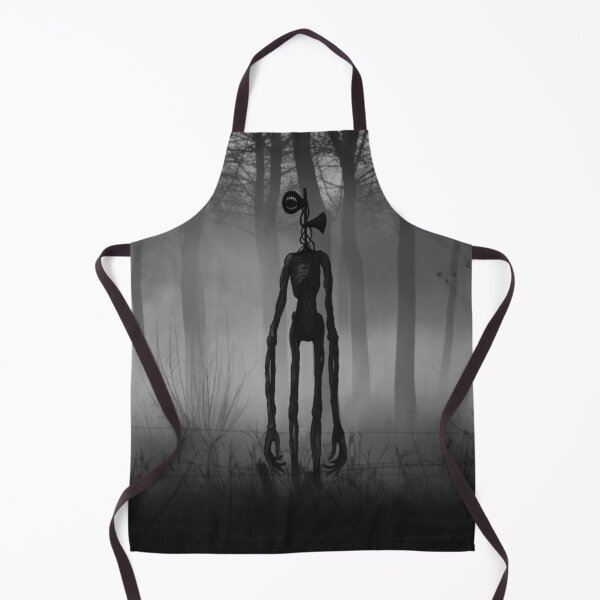 Item preview, Siren head in dark black horror forest designed and sold by Nishad4.