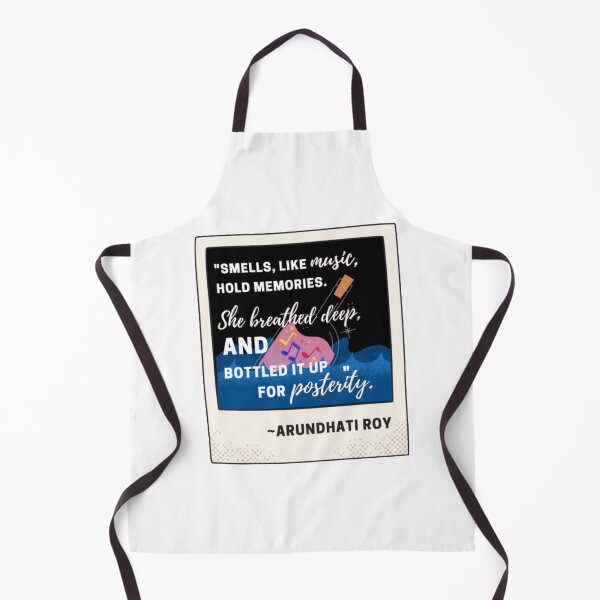 Item preview, "Smells like music, hold memories. She breathed deep, and bottled it up for posterity."- Arundhati Roy(Clear) designed and sold by Sayantani Roy.