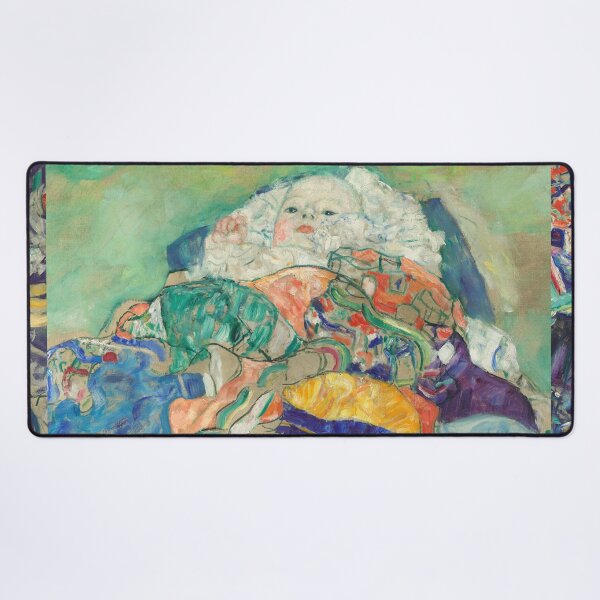 Item preview, The Baby by Gustav Klimt - Art Nouveau Symbolism designed and sold by Bebichic.