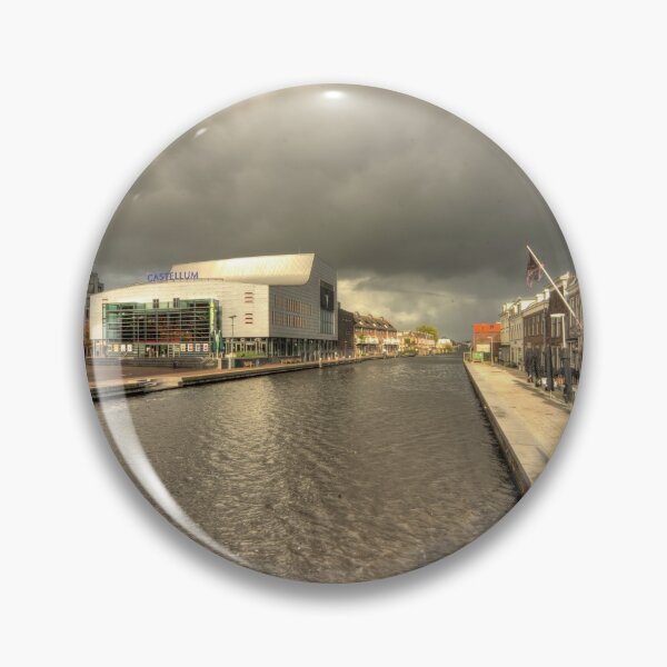 Item preview, Stormy day at Alphen aan den Rijn designed and sold by hawkie.