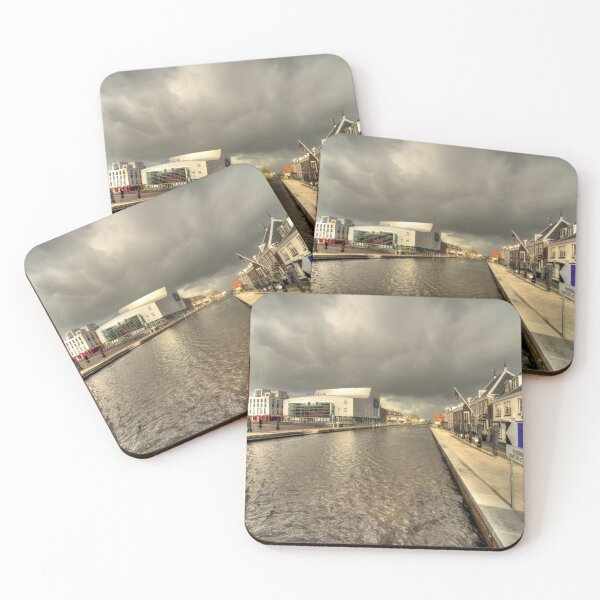 Item preview, Stormy day at Alphen aan den Rijn designed and sold by hawkie.