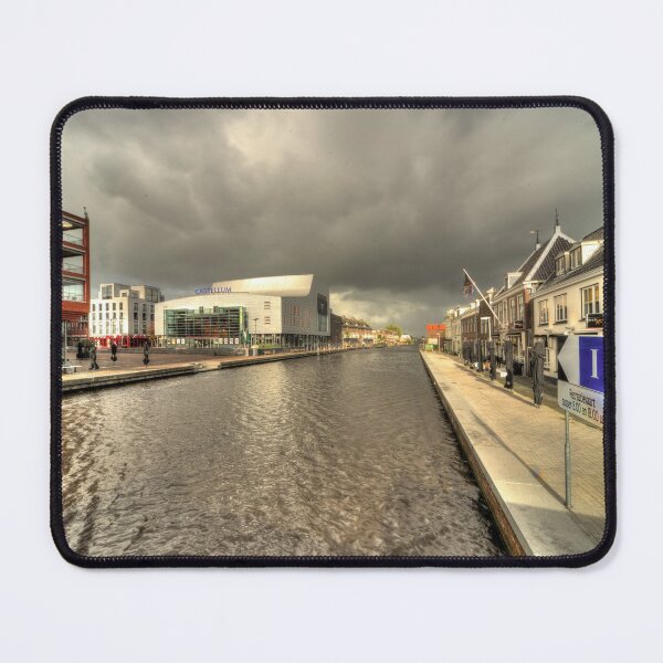 Item preview, Stormy day at Alphen aan den Rijn designed and sold by hawkie.