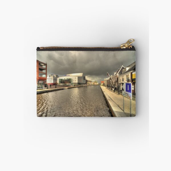 Item preview, Stormy day at Alphen aan den Rijn designed and sold by hawkie.