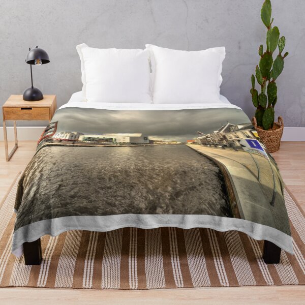 Item preview, Stormy day at Alphen aan den Rijn designed and sold by hawkie.