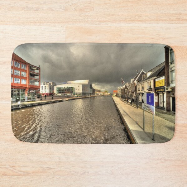 Item preview, Stormy day at Alphen aan den Rijn designed and sold by hawkie.