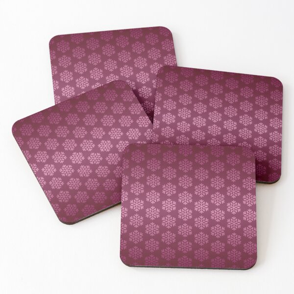 Item preview, Snowflakes pattern - Pink designed and sold by CyrielleShop.
