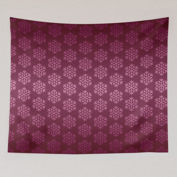 Item preview, Snowflakes pattern - Pink designed and sold by CyrielleShop.
