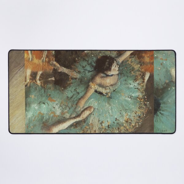 Item preview, The green dancer - Edgar Degas -  Dance ballet class painting Opera Paris designed and sold by Bebichic.