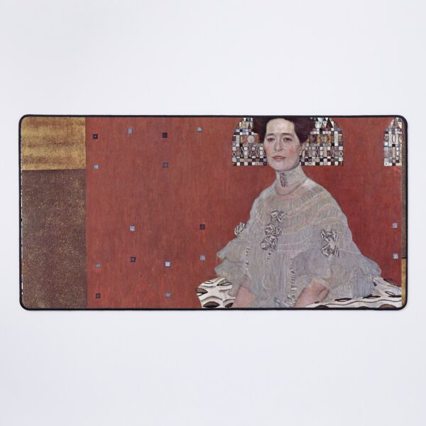 Item preview, Portrait of Fritza Riedler by Gustav Klimt - Art Nouveau Symbolism designed and sold by Bebichic.