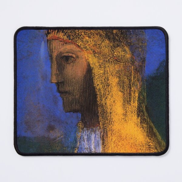 Item preview, The Druidess by Odilon Redon - Symbolism art designed and sold by Bebichic.