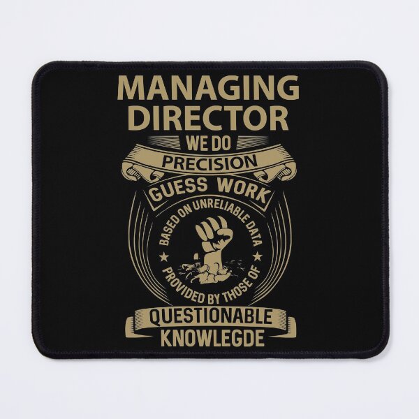 Item preview, Managing Director T Shirt - We Do Precision Job Gift Item Tee designed and sold by paneczkopat.