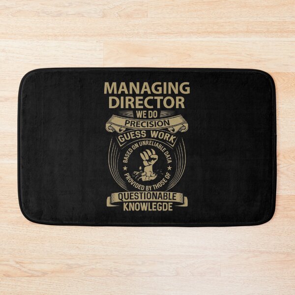 Item preview, Managing Director T Shirt - We Do Precision Job Gift Item Tee designed and sold by paneczkopat.