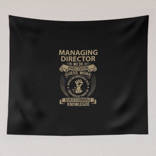 Item preview, Managing Director T Shirt - We Do Precision Job Gift Item Tee designed and sold by paneczkopat.