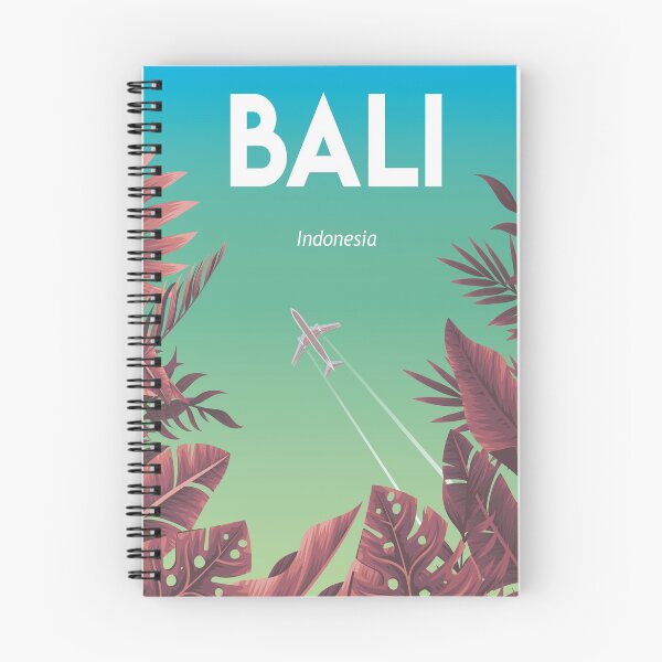 Item preview, Bali Indonesia vintage travel poster designed and sold by Arctic frame studio.