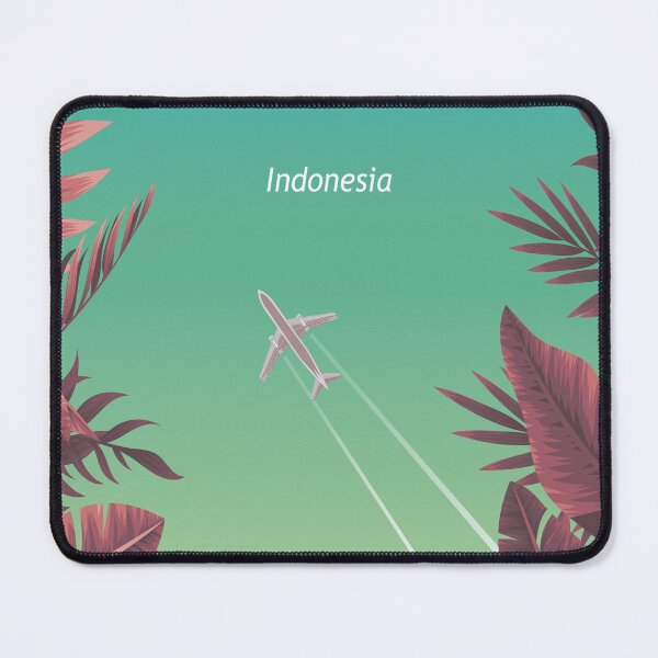 Item preview, Bali Indonesia vintage travel poster designed and sold by Arctic frame studio.