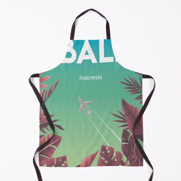 Item preview, Bali Indonesia vintage travel poster designed and sold by Arctic frame studio.
