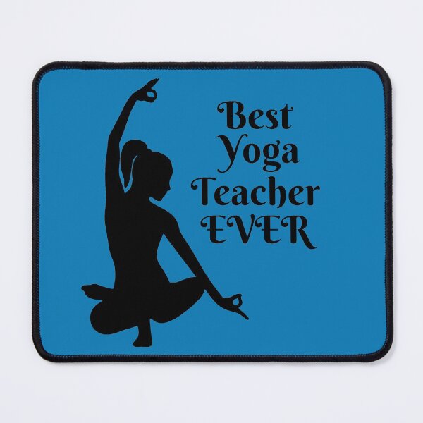 Item preview, Best Yoga Teacher Ever designed and sold by CatArtStore.