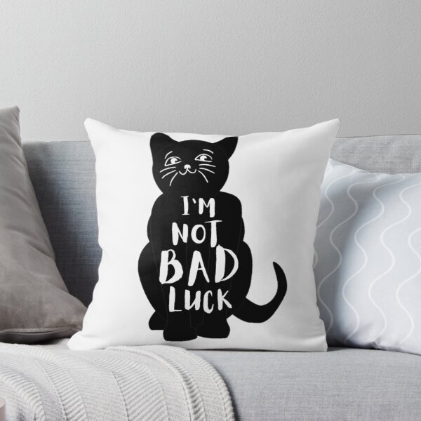 Item preview, I'm Not Bad Luck - Black cats | cat lovers designed and sold by Special-Art1.