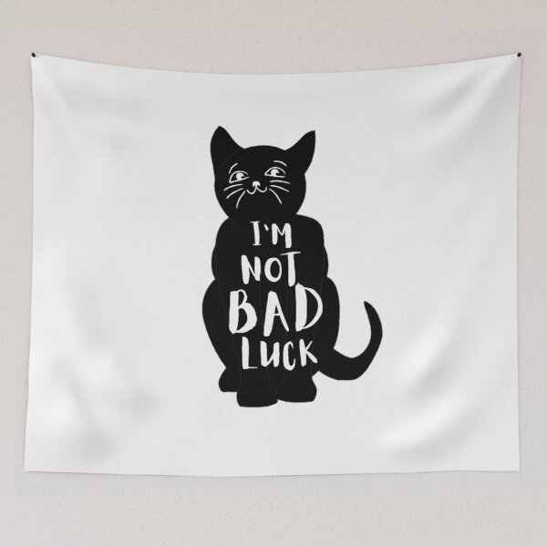 Item preview, I'm Not Bad Luck - Black cats | cat lovers designed and sold by Special-Art1.