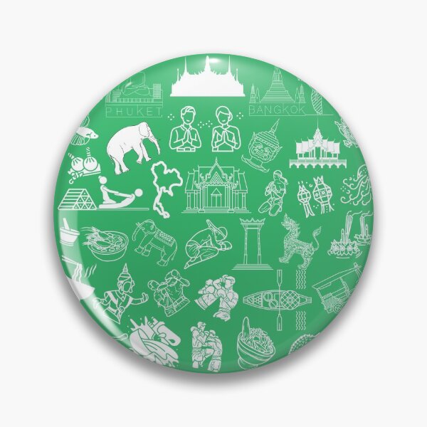 Item preview, Thailand Vacation, Bangkok City, Phuket town Thai sawasdee designed and sold by spherex.